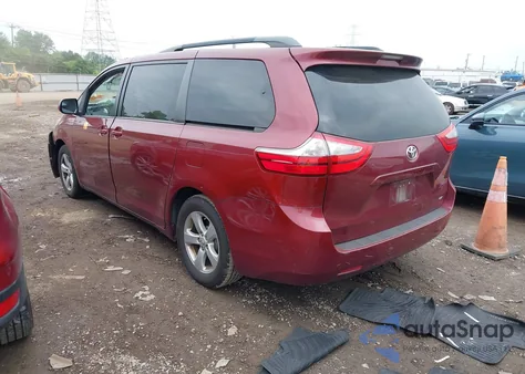 2015 Toyota Sienna Le 8 Passenger from USA, damaged, VIN 5TDKK3DC2FS571486